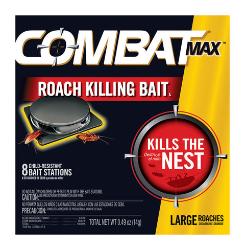 Combat Max Solid Roach Killer .49 oz.