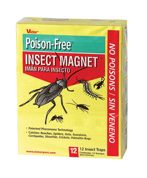 Victor Insect Magnet Liquid Insect Trap .5 12 pk