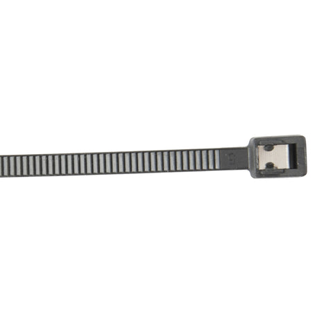 Gardner Bender 45-311UVBSC Cable Tie, Double-Lock Locking, 6/6 Nylon, Black