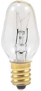 Sylvania 13543 Incandescent Lamp, 7 W, Candelabra E12 Lamp Base, 2850 K Color Temp, 3000 hr Average Life