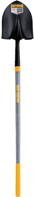 True Temper 2585600 Shovel, 8-3/4 in W Blade, 16 ga, Steel Blade, Hardwood Handle, Straight Handle, 33 in L Handle