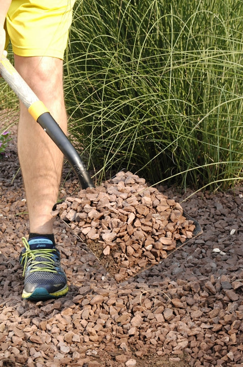 True Temper 2585700 Transfer Shovel, 9.64 in W Blade, 16 ga, Steel Blade, Hardwood Handle, Cushion End Grip, Long Handle