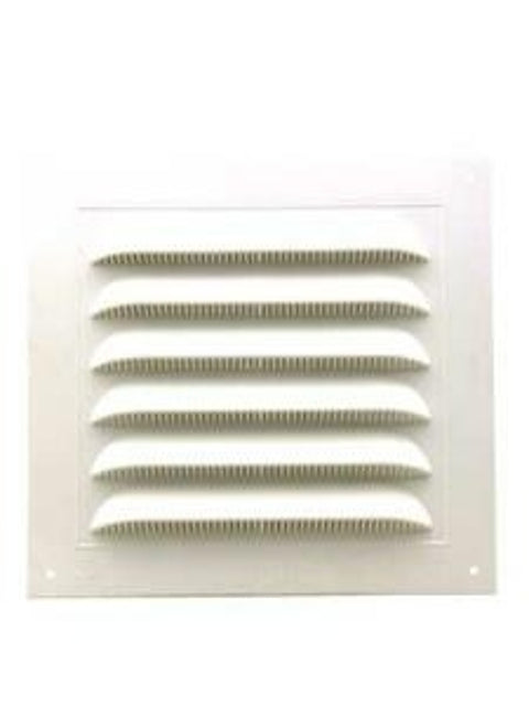 Duraflo 620816 Gable Vent, 17.545 in L, 10.88 in W, Rectangle, Plastic, White