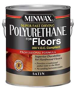 Minwax 130250000 Polyurethane, Oil Base, Clear, Liquid, 1 gal Can, 0.96 Specific Gravity, Pack of 2
