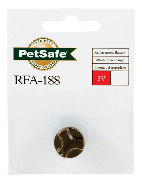 PetSafe RFA-188 Battery Module, Battery, Lithium Battery, For: Pet Safe Deluxe Little Dog Bark Control