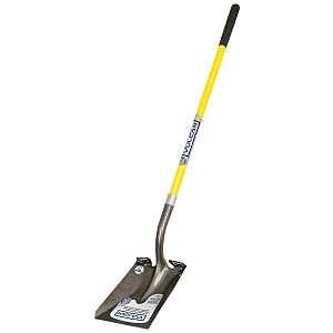 Vulcan 34536 PCL-F Shovel, Fiberglass Handle, Crimped Collar Handle, 48 in L Handle