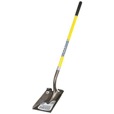 Vulcan 34536 PCL-F Shovel, Fiberglass Handle, Crimped Collar Handle, 48 in L Handle