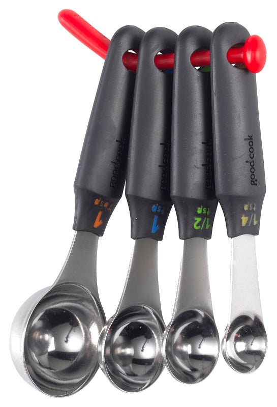 Good Cook Stainless Steel Silver Measuring Set main image 0