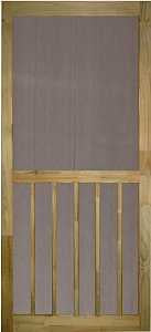 Kimberly Bay DST532 Screen Door, 31-3/4 in W, 79-3/4 in H, Natural