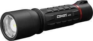 Coast XP Series XP9R Flashlight, ZX850 Battery, Rechargeable, Zithion-X Battery, LED Lamp, Bulls Eye Spot, Flood Beam