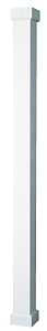 AFCO Empire Series 600EC0708K Tradition Column Kit, 8 ft H, Square, Aluminum, White