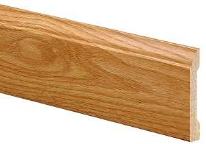 Inteplast Group 632 46320800806 Base Moulding, 8 ft L, 3-7/16 in W, 1/2 in Thick, Colonial Profile, Polystyrene