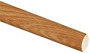 Inteplast Group 107 41070800806 Quarter Round Moulding, 8 ft L, 9/16 in W, Oak Wood/Polystyrene