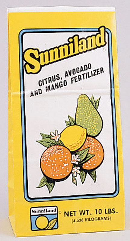 Sunniland Fertilizer For Citrus, Mango and Avocado 10 lb.