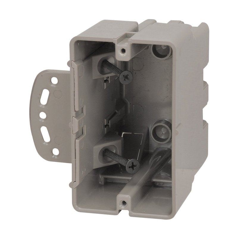 Southwire Romex MSBMMT1G Multi-Mount Outlet Box, 1-Gang, 4-Knockout, 1 ...