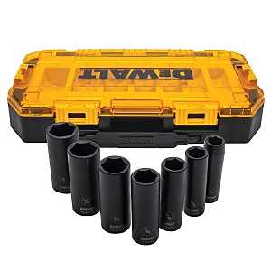 DEWALT DWMT74736 Series Socket Set, Specifications: 1/2 in Drive Size