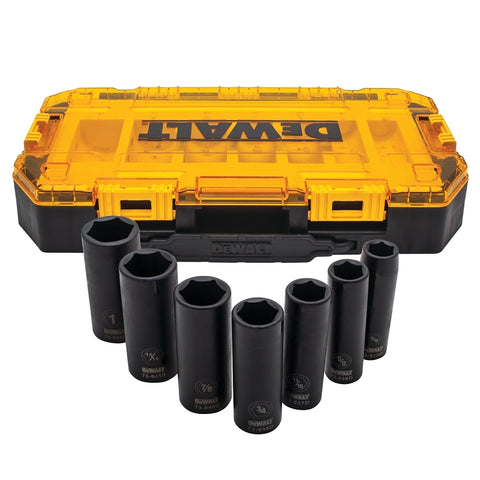DEWALT DWMT74736 Series Socket Set, Specifications: 1/2 in Drive Size