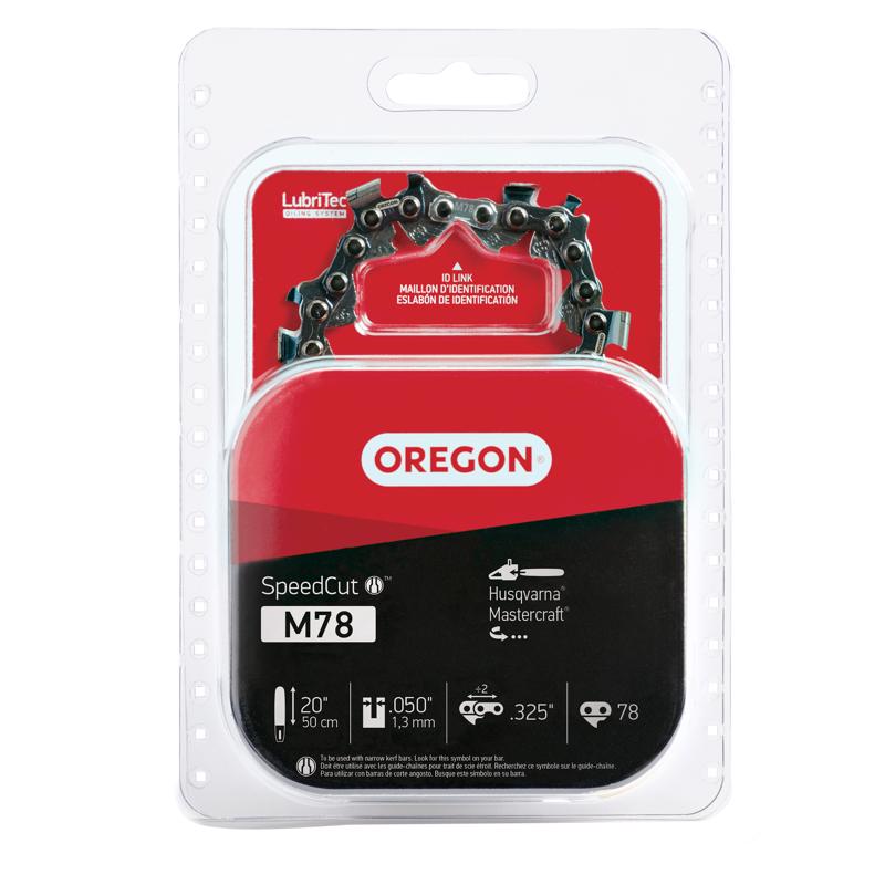 Oregon SpeedCut M78 20 in. Chainsaw Chain 78 links – Shell Lumber and ...