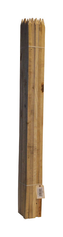 Bond Manufacturing Brown Wood Garden Stakes 6 ft. L x 3/4 in. W