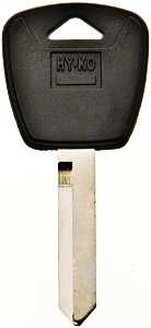 Hy-Ko 12005H56 Key Blank, Brass/Plastic, Nickel, For: Ford, Lincoln, Mercury Vehicles, Pack of 5