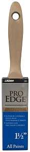 Linzer 1870-1.5 Paint Brush, 1-1/2 in W, Nylon/Polyester Bristle, Beavertail Handle
