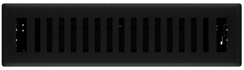 Imperial RG3437 Floor Register, Polystyrene, Black Iron