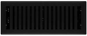 Imperial RG3440 Floor Register, Polystyrene, Black Iron
