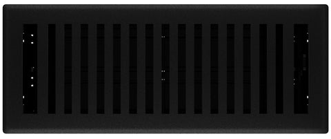 Imperial RG3440 Floor Register, Polystyrene, Black Iron