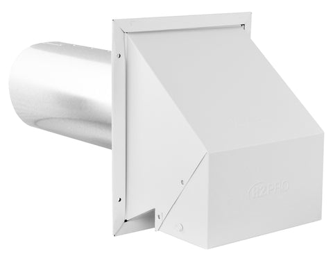 Imperial R2 Series VT0502 Exhaust and Intake Hood, 5 in Duct, Steel Hood, White Hood, Pack of 6