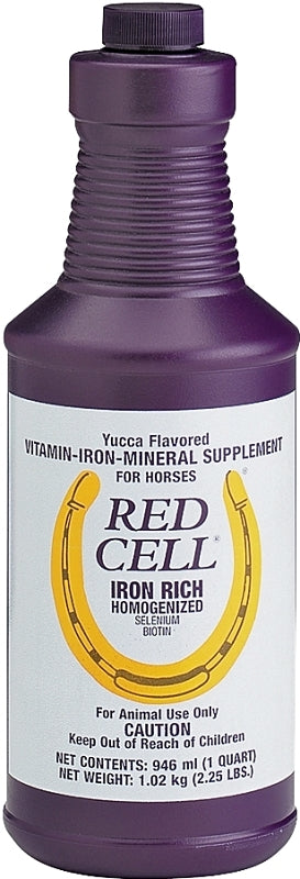 Farnam RED CELL 74109 Horse Supplement, Yucca Flavor