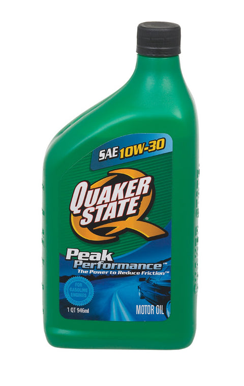 Quaker State Peak Performance SAE 10W30 Motor Oil 1 qt.