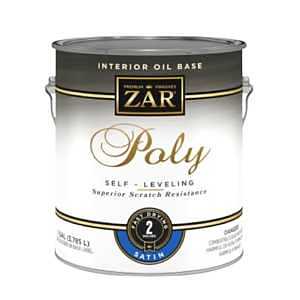 ZAR 32913 Polyurethane, Liquid, Clear, 1 gal, Can, Pack of 2