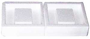 Gibraltar Industries DVBPSM Vent Block Plug, 5-1/2 in W x 7-3/4 in H Dimensons, Foam