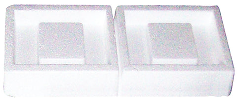 Gibraltar Industries DVBPSM Vent Block Plug, 5-1/2 in W x 7-3/4 in H Dimensons, Foam