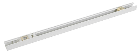 Renin BF1700-09600-BW Hardware Track Set, 96 in L Track, Steel, For: 3/4 to 1-3/4 in THK Bifold Door