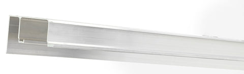 Renin BP0022F-09600-AL Hardware and J-Track Set, 96 in L Track, Aluminum, For: 1-3/8 in THK Bypass Door