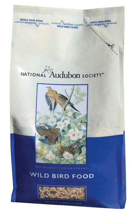 National Audubon Society Assorted Species Wild Bird Food Black Oil Sunflower Seed 5 lb.