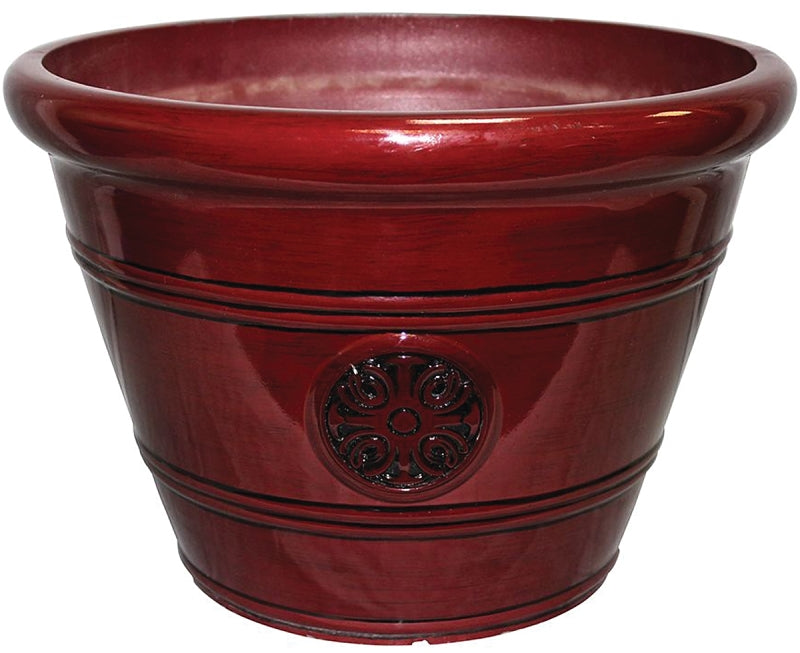Southern Patio HDP-012498 Planter, 10-1/2 in H, 15-1/4 in W, 15-1/4 in –  Shell Lumber and Hardware