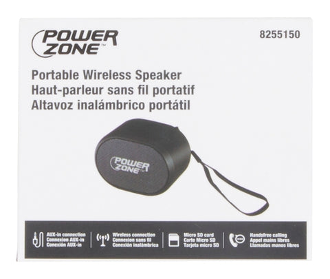 PowerZone SH02 Speaker, Black