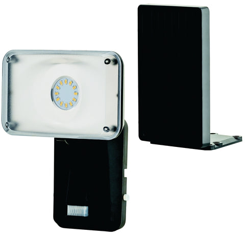 Heath Zenith HZ-1931-BK Motion Activated Security Light, LED Lamp, 430 Lumens, 5000 K Color Temp
