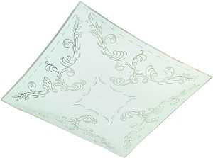 Westinghouse 8180700 Light Shade/Diffuser, Square, Glass, Clear, Pack of 12