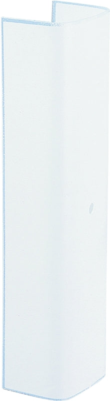 Westinghouse 8175900 Channel Shade, Rectangular, Glass, White, Pack of 6