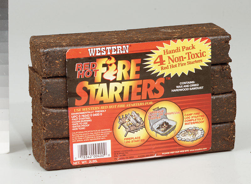 Western Red Hot Fire Starters 2 lb. – Shell Lumber and Hardware