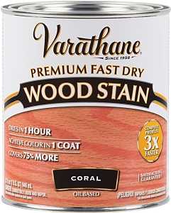 Varathane 307413 Wood Stain, Coral, Liquid, Can