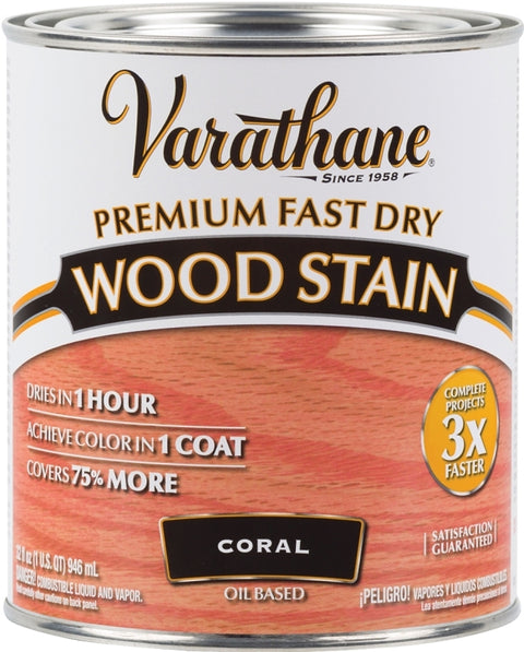Varathane 307413 Wood Stain, Coral, Liquid, Can