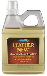 Farnam Leather New 3001409 Deep Conditioner and Restorer, Liquid, Clear Yellow, 16 oz