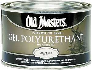Old Masters 85108 Polyurethane, Gloss, Liquid, Clear, 1 pt, Can