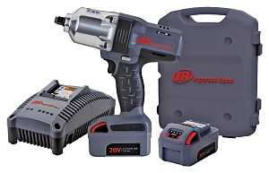 Ingersoll Rand W7150-K2 Impact Wrench Kit, Battery Included, 20 V, 3 Ah, 1/2 in Drive, Square Drive, 2300 ipm
