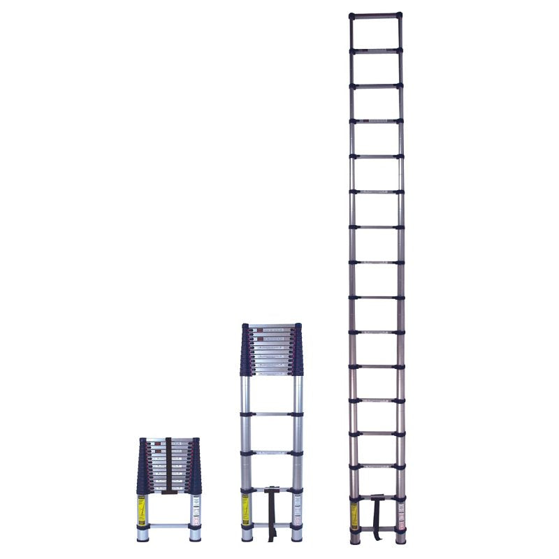 Xtend+Climb 785P Telescoping Ladder, 19-1/2 ft Max Reach H, 16-Step, 2 ...