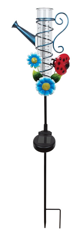 Boston Harbor 26146 Rain Gauge, Ni-Mh Battery, 1-Lamp, LED Lamp, Metal Glass Plastic Fixture, Battery Included: Yes, Pack of 12